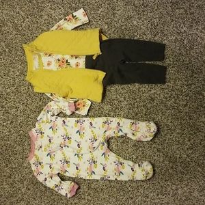 Two infant outfits